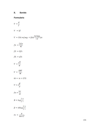 171
X. Sonido
Formulario
 