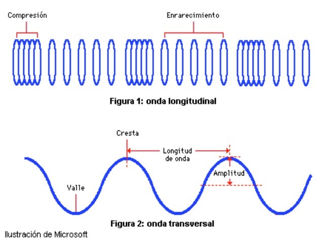 Resultado de imagen para tipos de ondas fisica