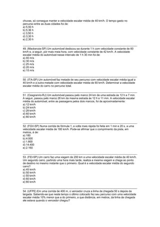 Fisicaresolucaoexerciciosgabaritocinematica20111serie 111218022908 ...