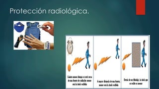 Protección radiológica.
 