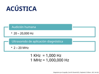 Fundamentals and Physics of Diagnostic Ultrasound Imaging | PPTX