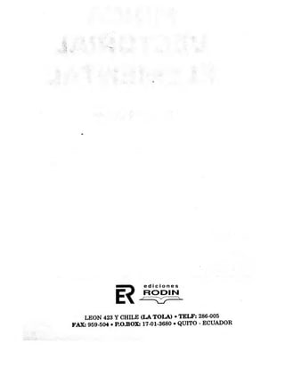 Fisicavectorial elemental