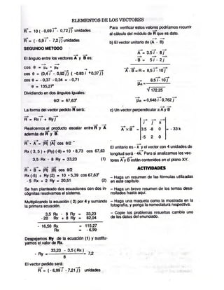 Fisicavectorial elemental