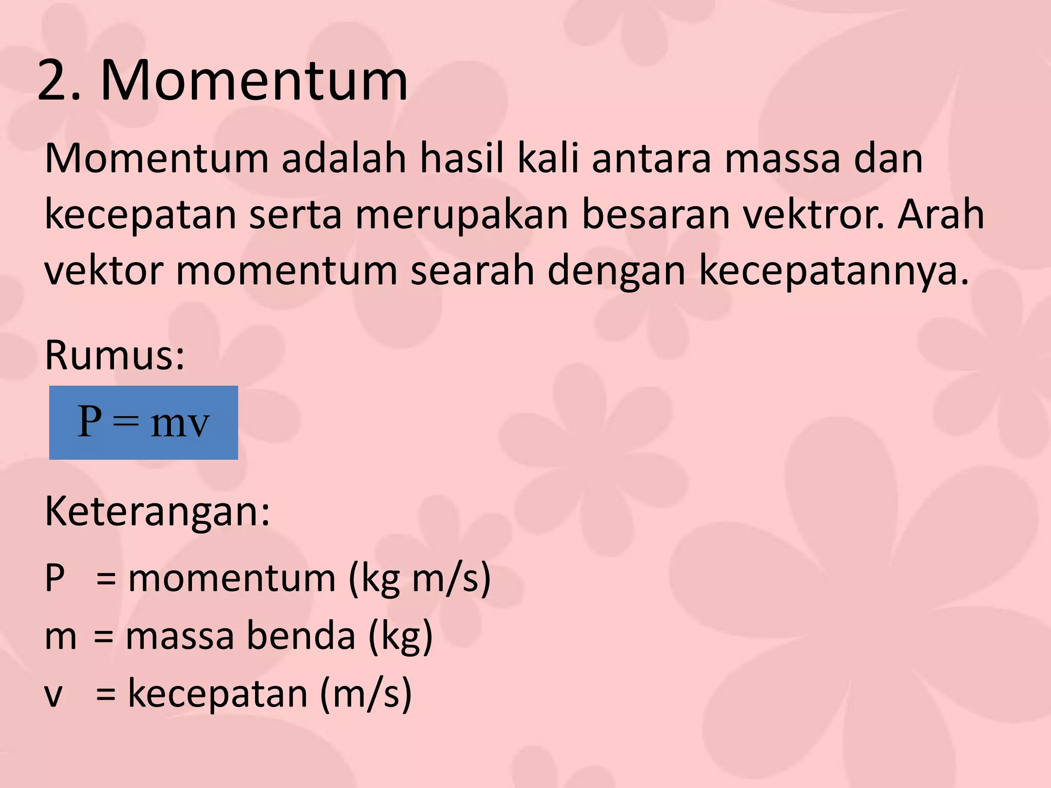 Impuls dan Momentum | PPTX