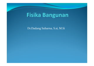 Dr.Dadang Subarna, S.si, M.Si
 