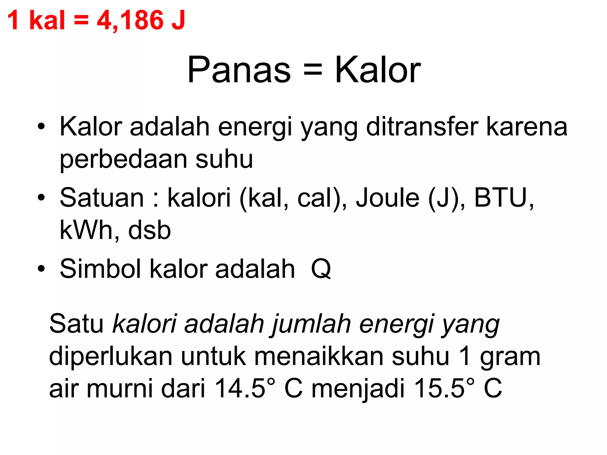 ITP UNS SEMESTER 1 Fisika dasar (suhu, pemuaian, panas dan