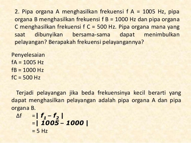 efek doppler &amp; pelayangan bunyi