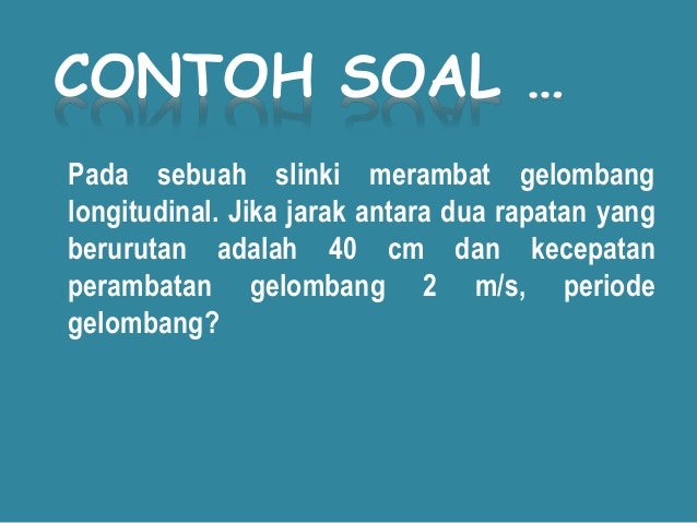 Contoh Soal Fisika Kelas 11 Gelombang | soal matriks pdf