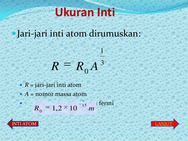 Rumus Inti Atom Dan Radioaktivitas – Edukasi.Lif.co.id