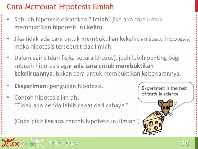 Pendahuluan Fisika Kelas X