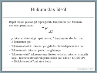 Fisika Mekanika - Hidro-for civil engineering 01 | PPTX