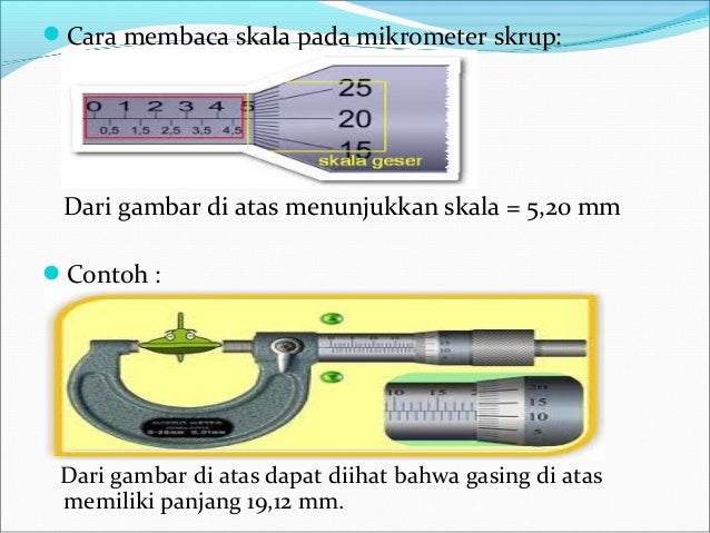 Fisika pengukuran mekanik
