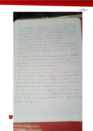UNIVERSIDAD TÉCNICA DE AMBATO Cdla. Ingahurco Teléfono (03) 3 730 268 Ext. 5215 fcs.enfermeria@uta.edu.ec
www.uta.edu.ec
F C S__________________________________________________________________________________
Facultad DE Ciencias
De la Salud
 
