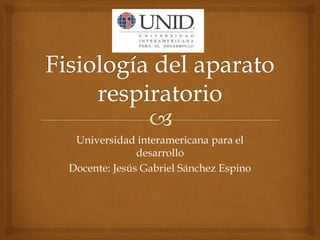 Universidad interamericana para el
desarrollo
Docente: Jesús Gabriel Sánchez Espino
 