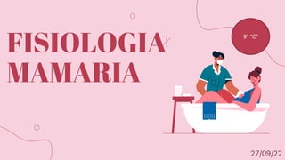 FISIOLOGIA
MAMARIA
9° “C”
27/09/22
 