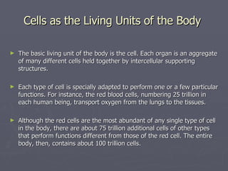 Cell Physiology | PPT