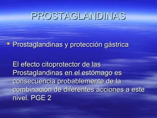 Fisiologia de-la-prostaglandinas | PPT
