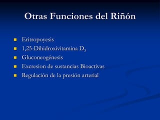 Sustancia que no debe ser eliminadaSustancia a eliminarREABSORCIÓN: transporte de las sustancias desde el interior del túbulo hacia la sangreREABSORCIÓN