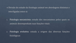 Fisiologia animal 