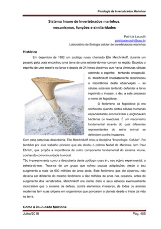 Fisiologia comparada USP 2010