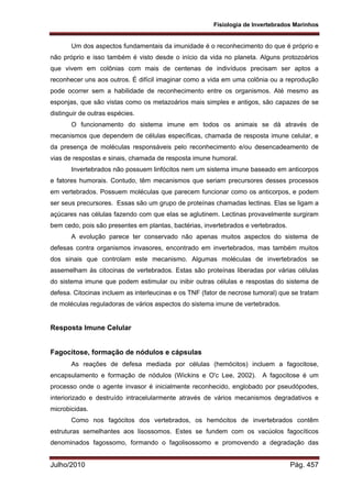 Fisiologia comparada USP 2010