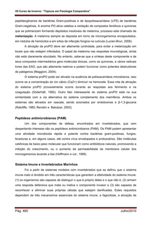 Fisiologia comparada USP 2010