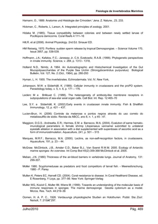 Fisiologia comparada USP 2010