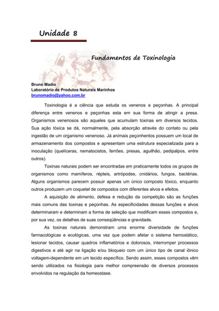 Fisiologia comparada USP 2010