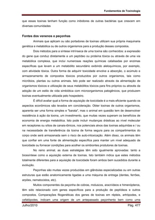 Fisiologia comparada USP 2010