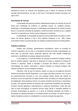 Fisiologia comparada USP 2010