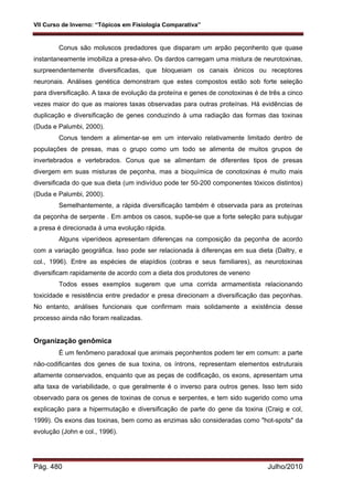 Fisiologia comparada USP 2010