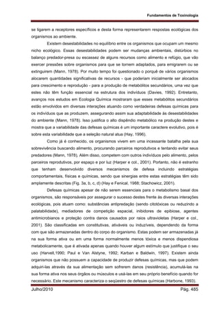 Fisiologia comparada USP 2010