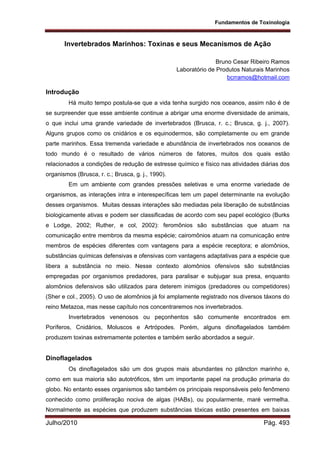 Fisiologia comparada USP 2010