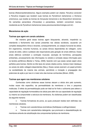 Fisiologia comparada USP 2010