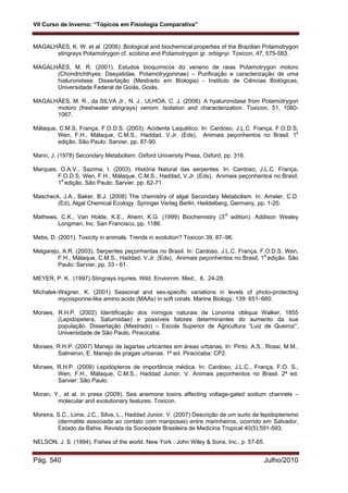 Fisiologia comparada USP 2010