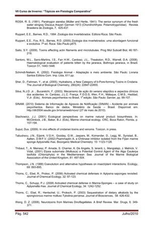 Fisiologia comparada USP 2010