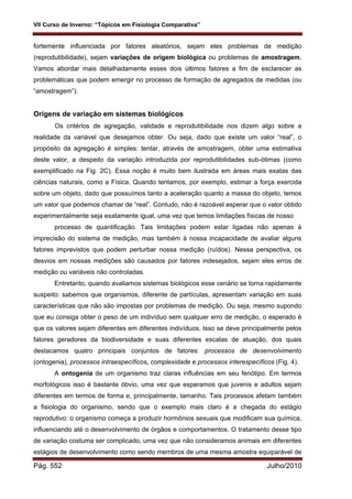 Fisiologia comparada USP 2010