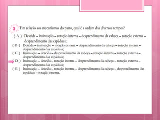 Fisiologia e mecanismo do trabalho de parto