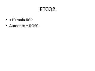 Fisiología y Manejo del Paro Cardiorrespiratorio en Urgencias | PPTX