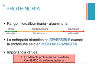 +
PROTEINURIA
 