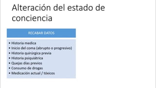Fisiopatologia - alteraciones del estado de conciencia | PDF