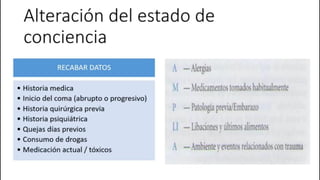 Fisiopatologia - alteraciones del estado de conciencia | PDF
