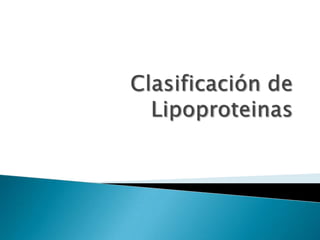 Metabolismo de lípidos 