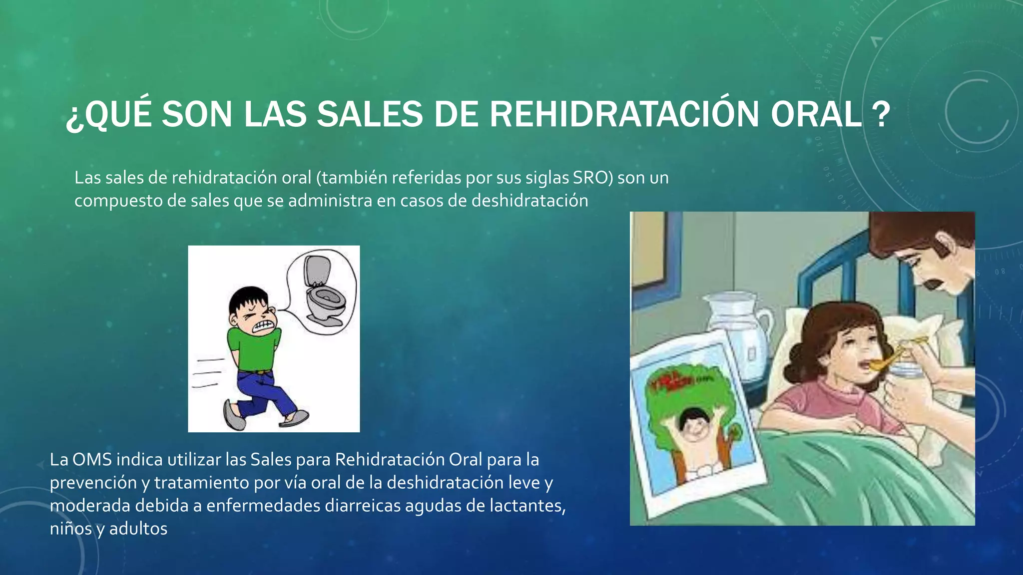 Sales de rehidratacion Oral y deshidratacion | PPTX