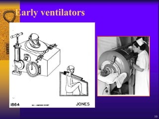 10
Early ventilators
 