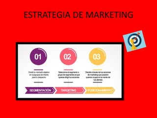 ESTRATEGIA DE MARKETING
 