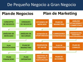 De Pequeño Negocio a Gran Negocio
 