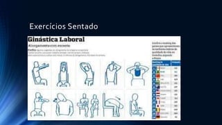 Exercícios Sentado
 