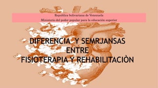 Republica bolivariana de Venezuela
Ministerio del poder popular para la educación superior
 