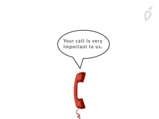 Your call is very
important to us.
 